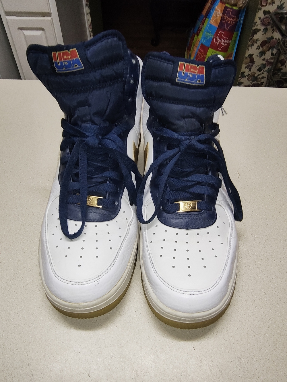 Nike Air Force 1 High USA Olympic Edition Sneakers Size 11